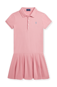 תמונה קידמית של שמלת פולו - גילאי 8-16 שנים