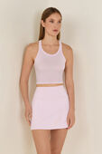 תמונת דוגמן קידמית של Swiftly Tech Cropped Racerback Tank Top 2.0