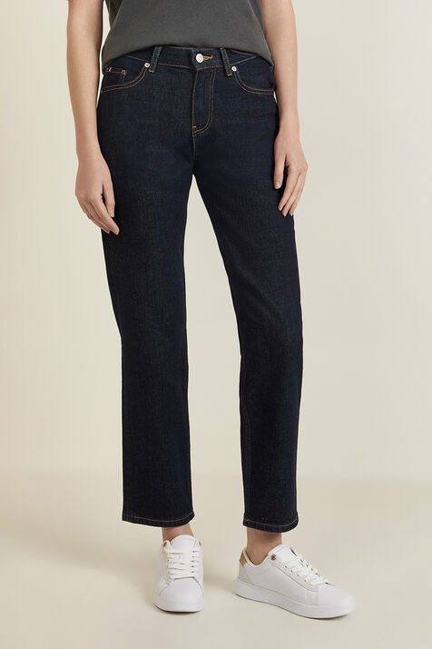 מכנסי ג'ינס בגזרה ישרה TOMMY HILFIGER