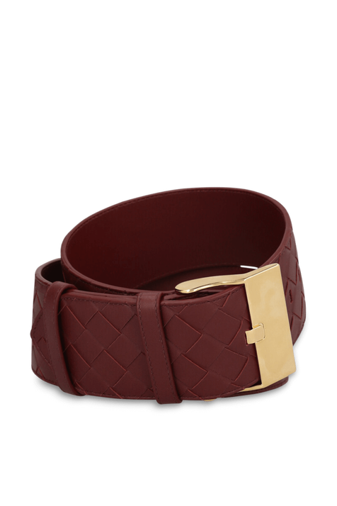 חגורת עור קלועה BOTTEGA VENETA