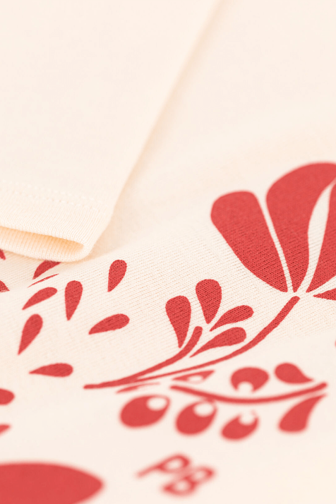 חולצת טי עם הדפס פרחים - גילאי 6-12 PETIT BATEAU