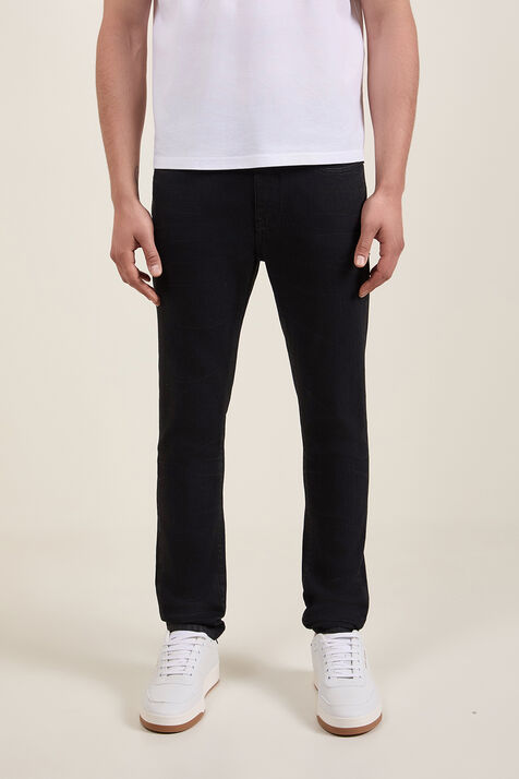 מכנסי סקיני ג'ינס במראה משופשף