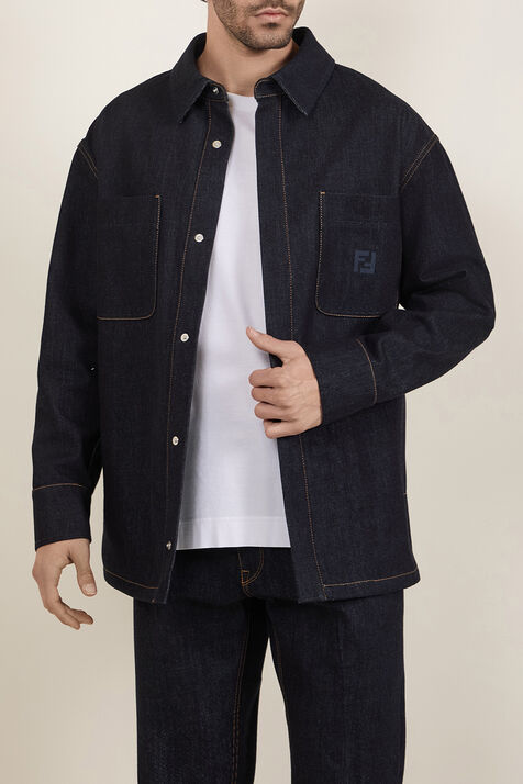 ז'קט ג'ינס FENDI