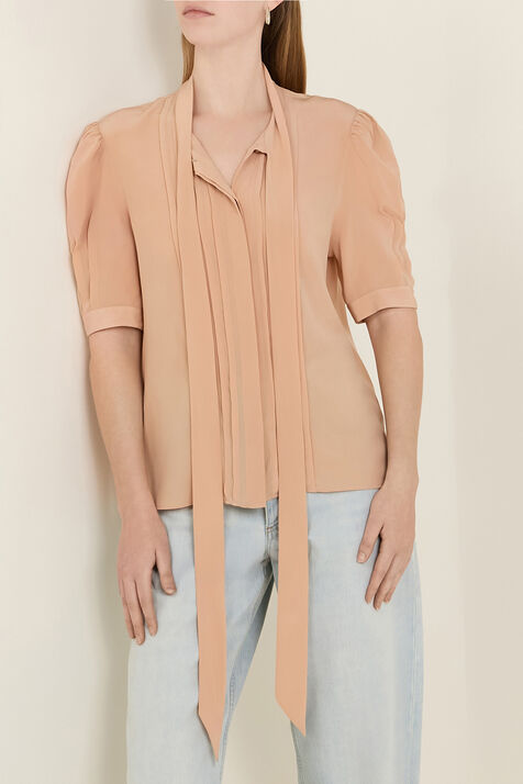 חולצת כפתורים משי CHLOE