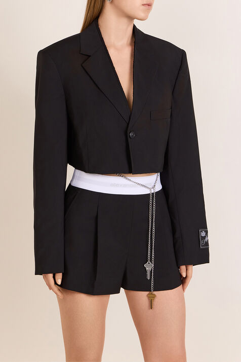 בלייזר קרופ עם שרשרת ALEXANDER WANG