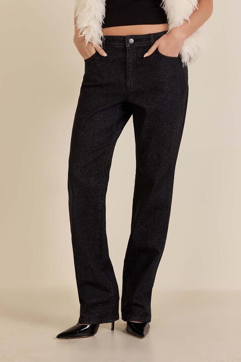 מכנסי ג'ינס בגזרה ישרה MICHAEL KORS