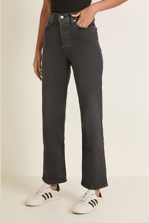 מכנסי ג'ינס ריבקאג' בגזרה ישרה LEVI`S