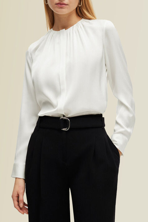 חולצה מכופתרת ממשי BOSS