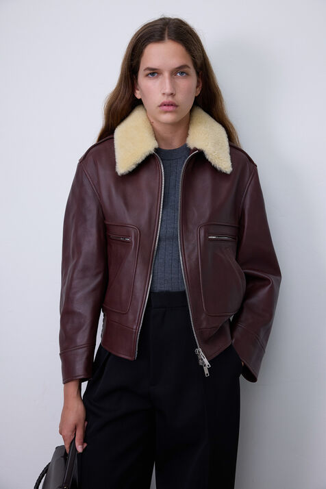 ז'קט עור BOTTEGA VENETA