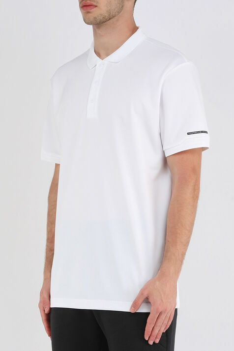 חולצת פולו לבנה פורש דיזיין PUMA