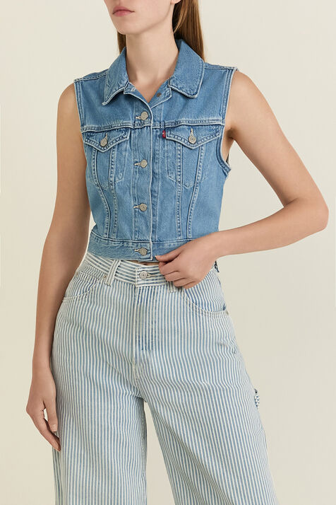 וסט ג'ינס סלים פיט LEVI`S