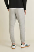 תמונת דוגמן אחורית של Textured Double Knit Cotton Jogger REG