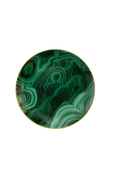 תמונה קידמית של Malachite Canape Plate 15cm - Set of 4