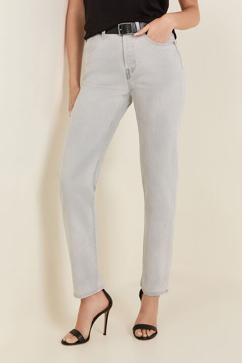 מכנסי ג'ינס קרופ ישרים 501 LEVI`S