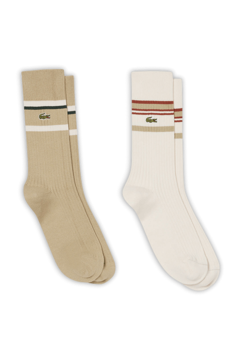 מארז שני זוגות גרביים LACOSTE