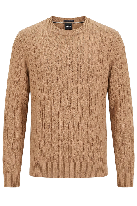 סריג צמר וקשמיר BOSS