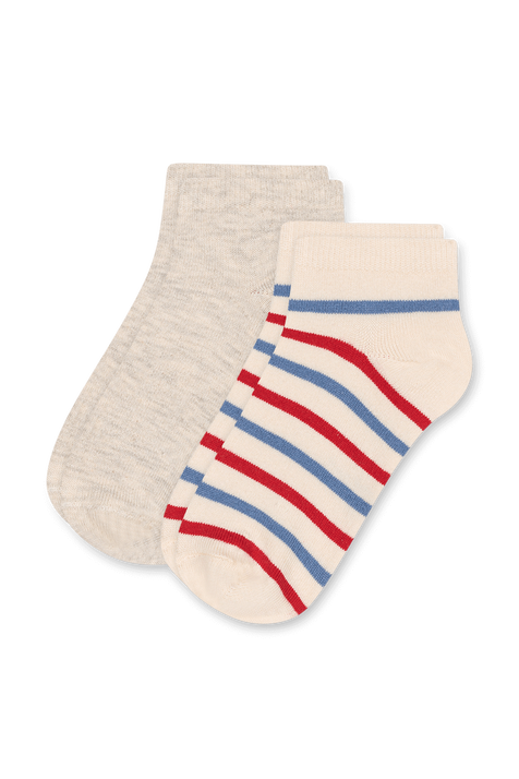 שני זוגות גרביים - גילאי 3-12 שנים PETIT BATEAU