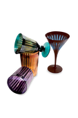 תמונת תקריב של PRISM Martini glass (S/4) - Assorted