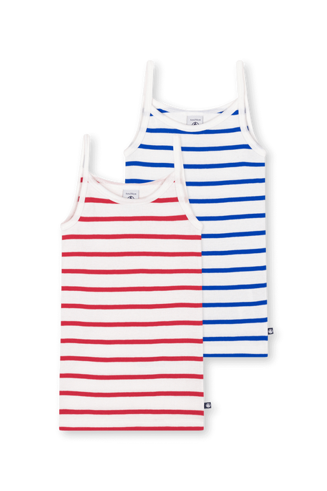 מארז שתי גופיות - גילאי 2-5 שנים PETIT BATEAU