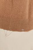 תמונת תקריב דוגמן של Relaxed-Fit Crewneck Knit Sweater