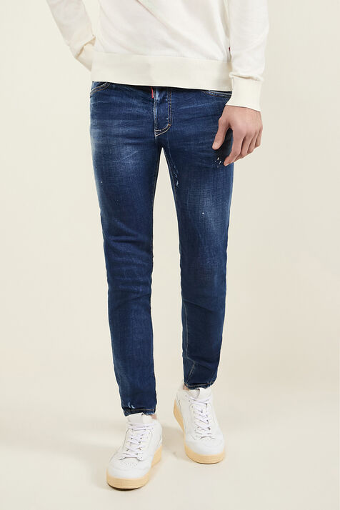 מכנסי ג'ינס סלים פיט DSQUARED2