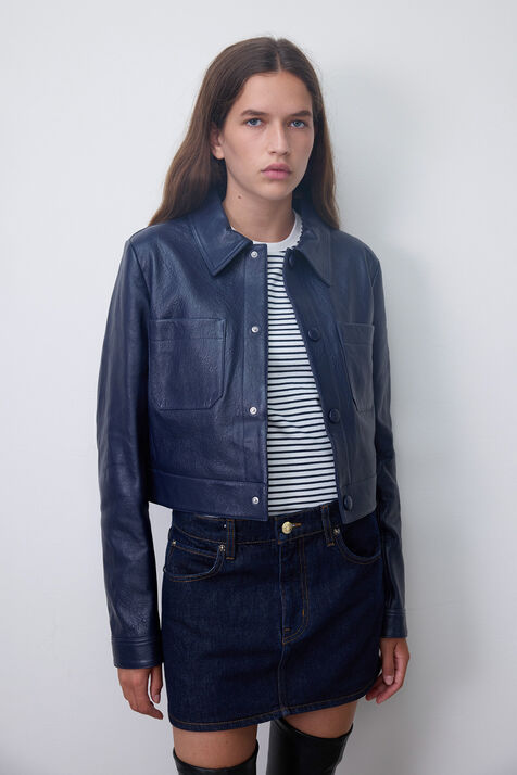 מעיל עור FRAME