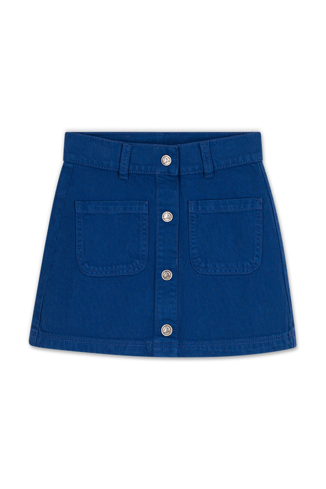 חצאית ג'ינס מיני - גילאי 3-5 שנים PETIT BATEAU