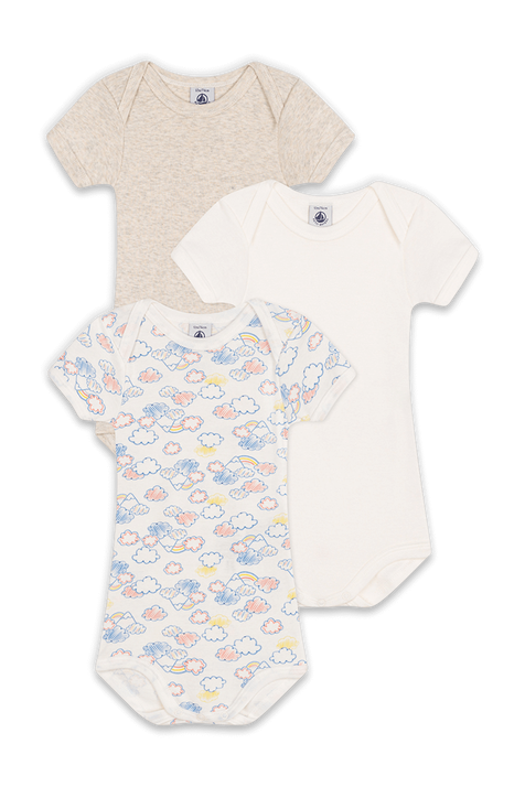 בגד גוף קצר - גילאי 3-36 חודשים PETIT BATEAU