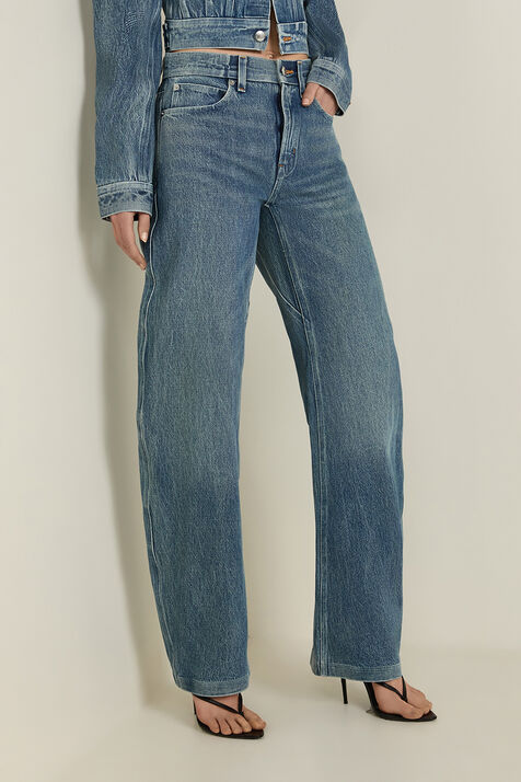 מכנסי ג'ינס בגזרת בלון ALEXANDER WANG