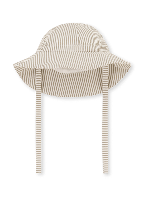 כובע פסים עם שרוכים - גילאי 3-24 חודשים PETIT BATEAU