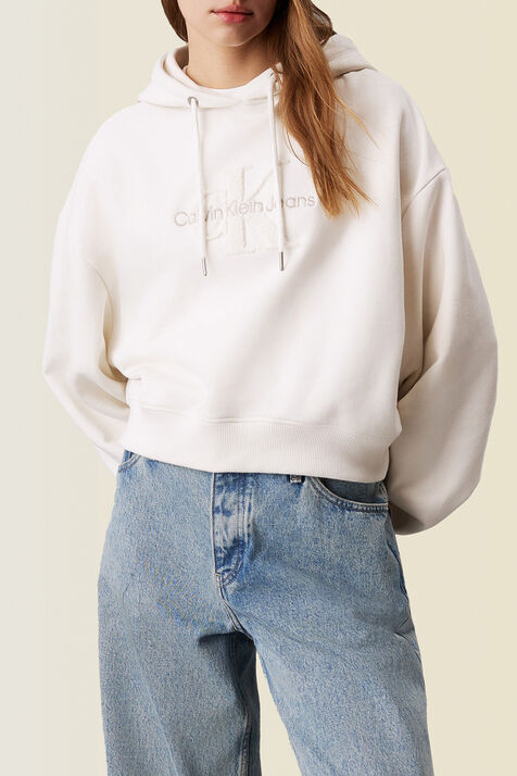 סווטשירט קפוצ'ון CALVIN KLEIN