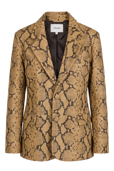 בלייזר עור בהדפס נחש FRAME