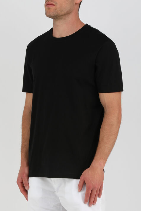 חולצת טי קלאסית שחורה BOSS