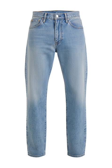 מכנסי ג'ינס בגזרה ישרה VOWELS