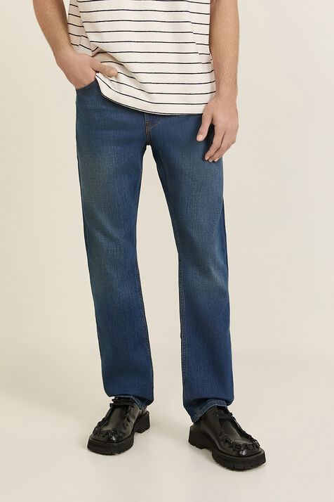 מכנסי ג'ינס בגזרה ישרה FRAME