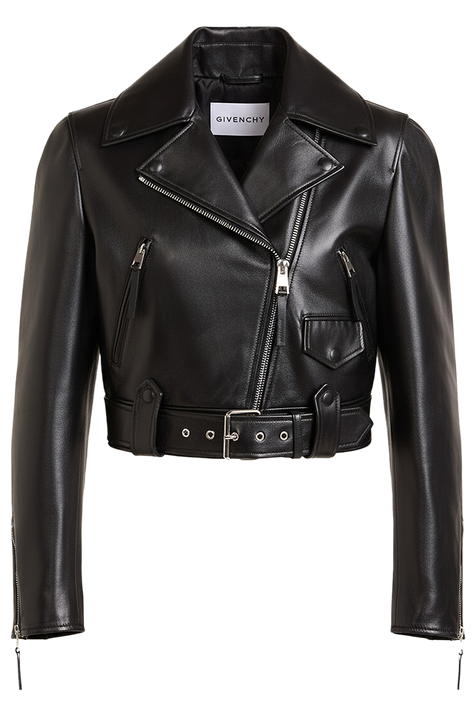 ז'קט עור קרופ