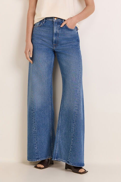 מכנסי ג'ינס מתרחבים