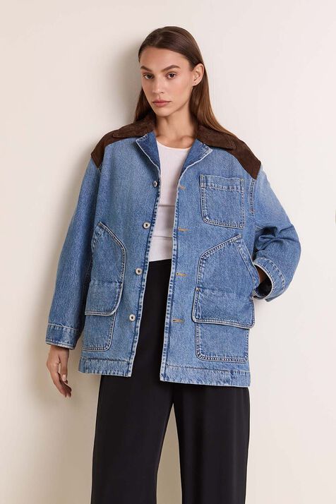 ז'קט ג'ינס מחויט BOTTEGA VENETA