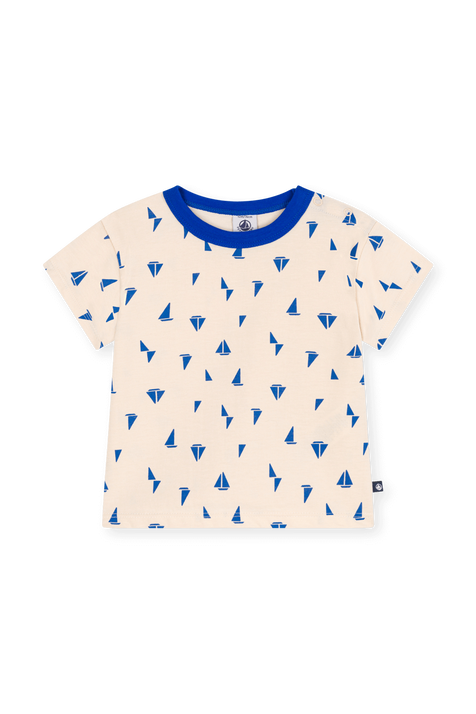 חולצת טי  - גילאים 3-12 חודשים PETIT BATEAU