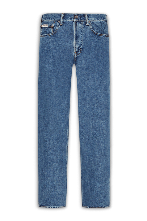 מכנסי ג'ינס בגזרה ישרה CALVIN KLEIN