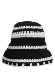 תמונה קידמית של Cotton Crochet Bucket Hat