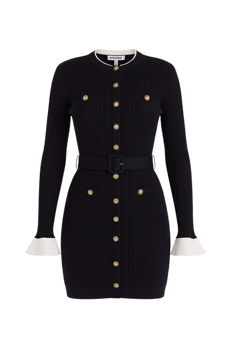 שמלת ריב מיני SELF-PORTRAIT