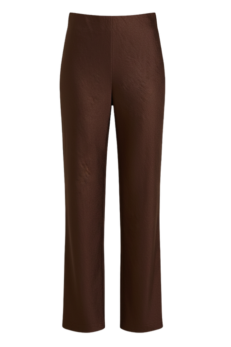 מכנסיים מחויטים בגזרה גבוהה VINCE