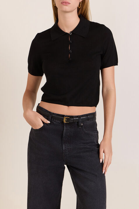 חולצת פולו צמר