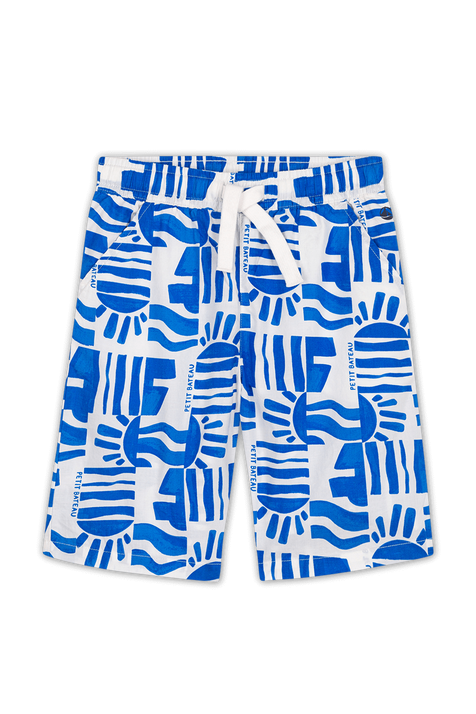 מכנסי ברמודה - גילאי 6-12 שנים PETIT BATEAU