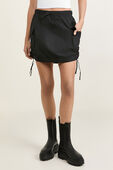 תמונת דוגמן קידמית של Nylon Cargo Mini Skirt