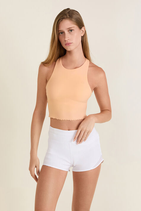 Scallop-Hem High-Neck Tennis Tank Top LULULEMON