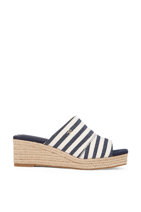 נעלי סליידס אספדריל TOMMY HILFIGER