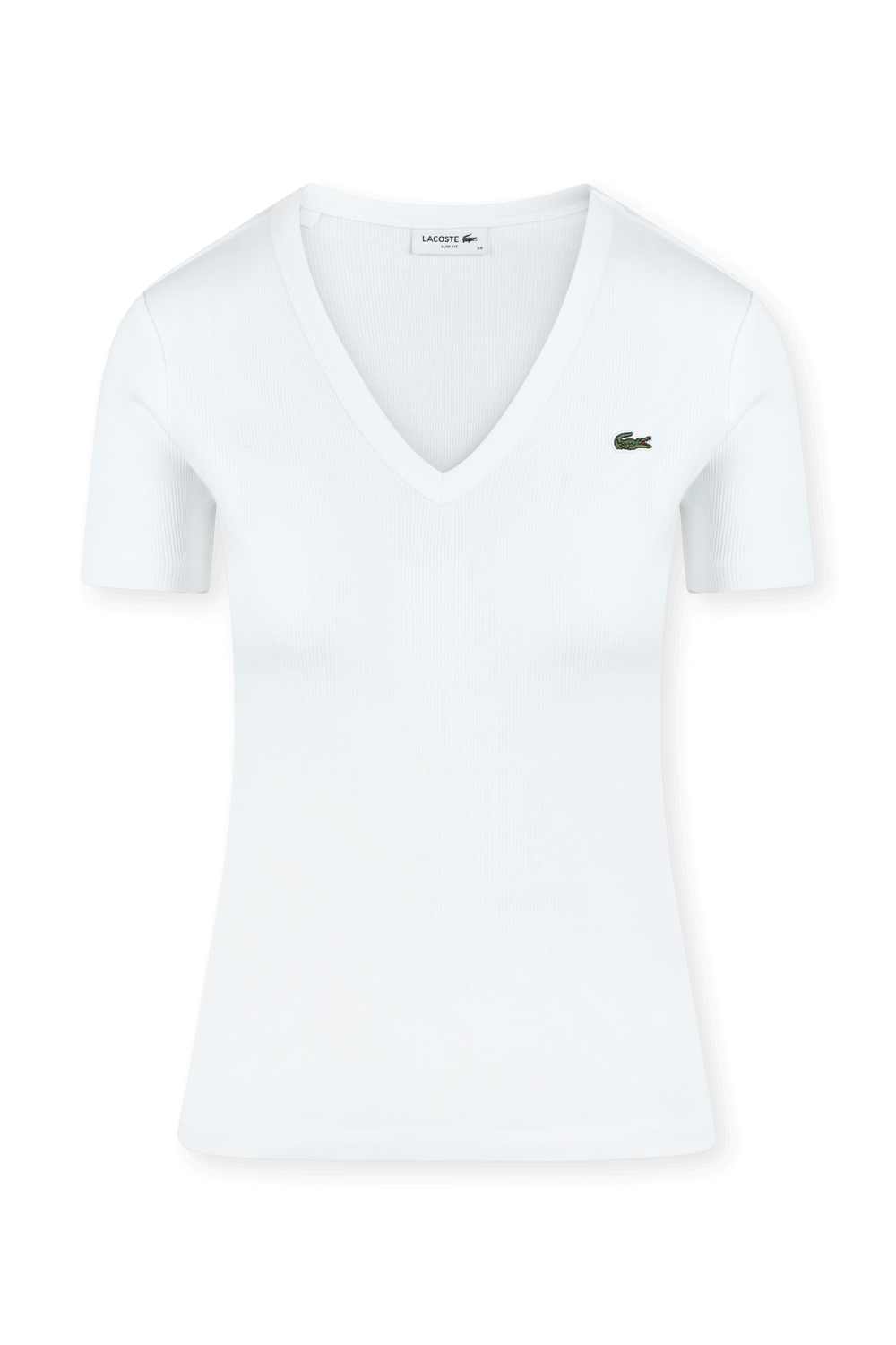 lacoste white tees