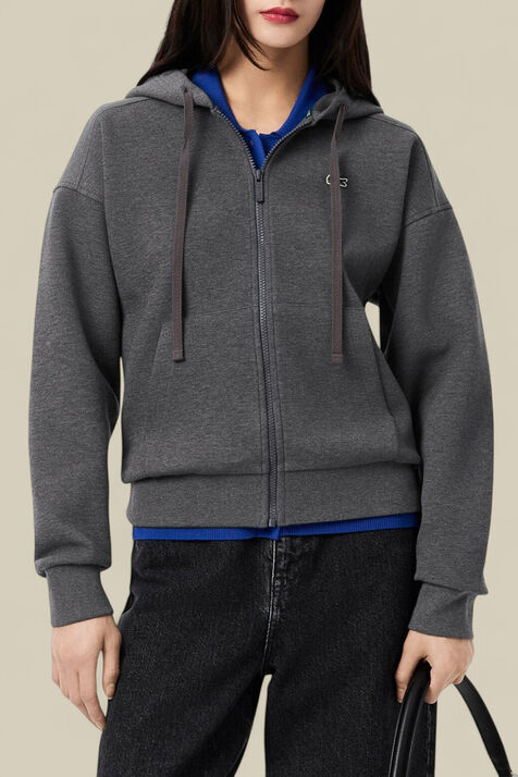 סווטשירט קפוצ'ון LACOSTE